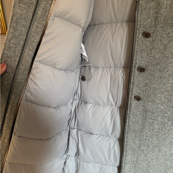 Pendleton Michigan Ave Water Resistant Wool Blend Long Down Coat - Picture 6 of 12